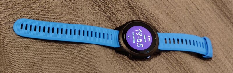 Garmin Forerunner 945 näyttö päällä